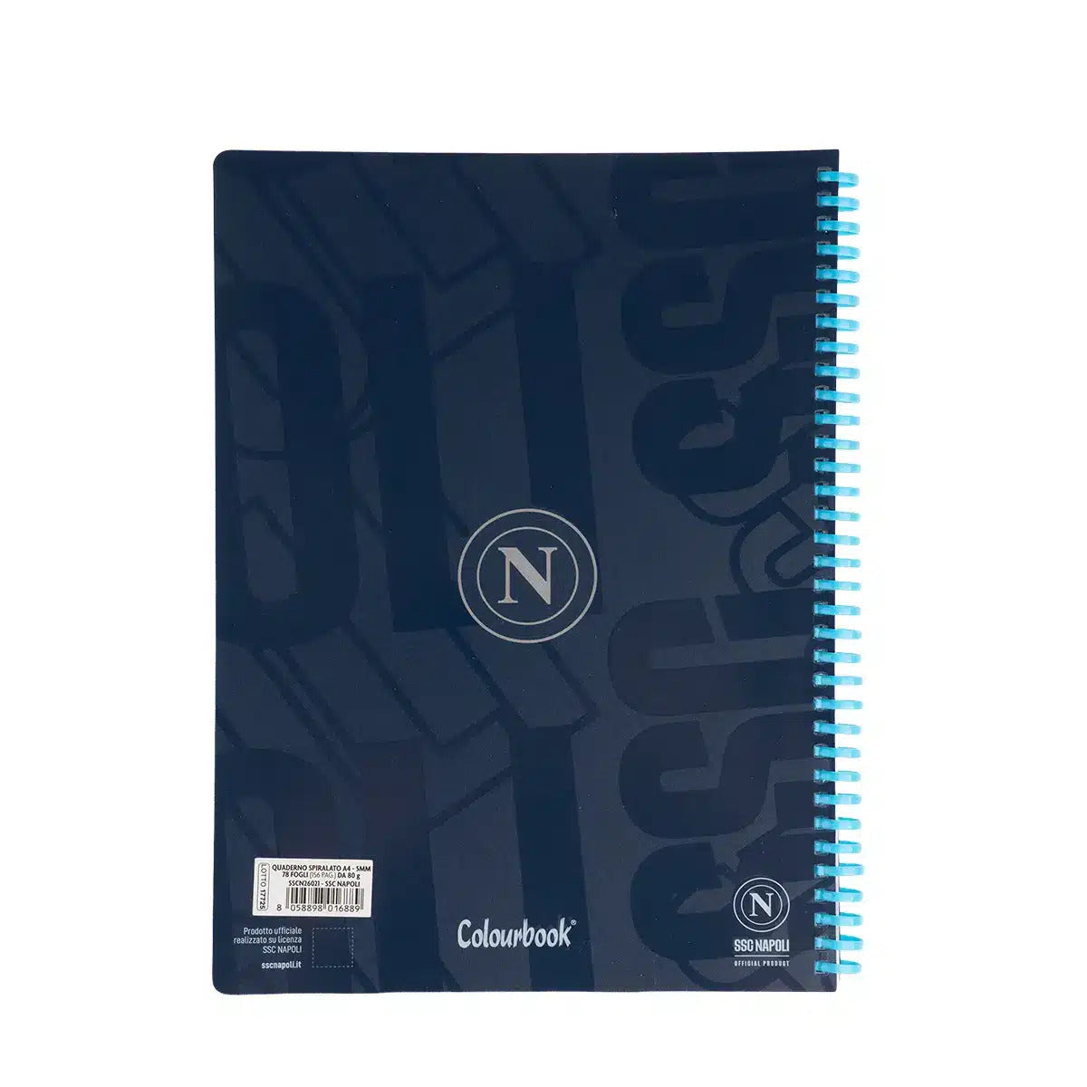Quaderno spiralato soft SSC Napoli 5MM - SSC Napoli