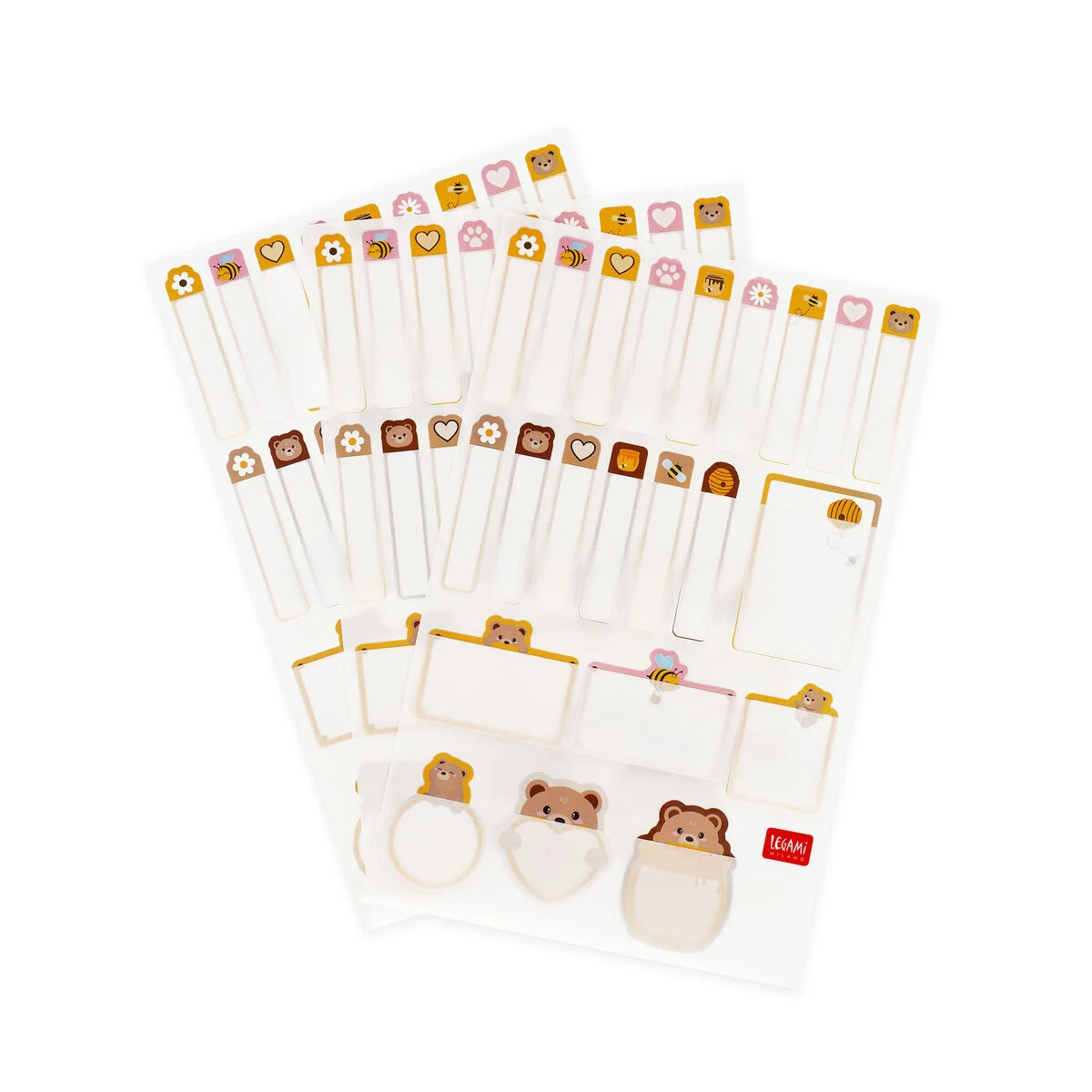 Etichette Adesive con Pellicola Protettiva 66PZ - Teddy Bear
