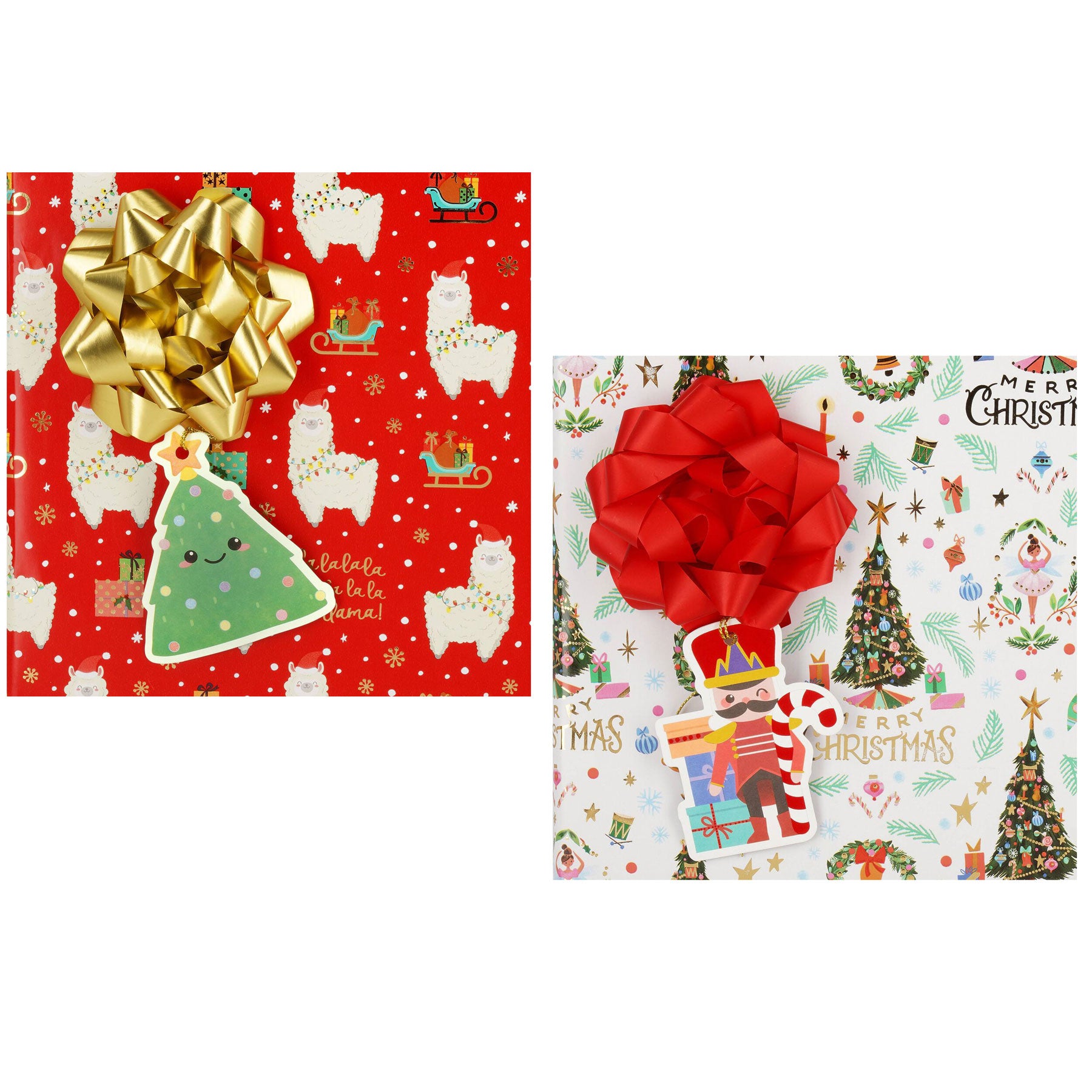 Set 10 Gift Tag Natale